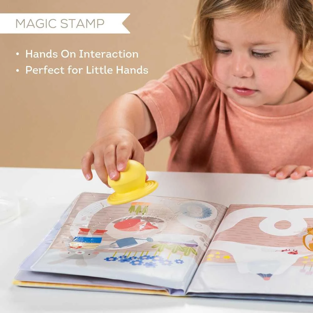 Taf toys lavinamoji vandens spalvinimo knygelė Peek-A-Boo