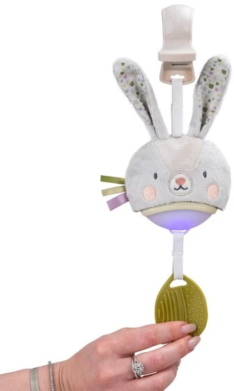 Taf Toys muzikinis žaislas vežimėliui Garden Stroller Bunny