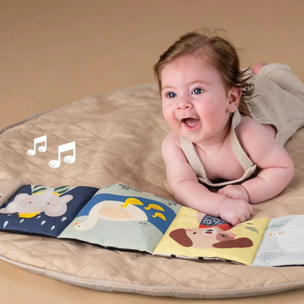Taf toys sensorinė knygelė kūdikiui su garsais Soothing Sounds Book