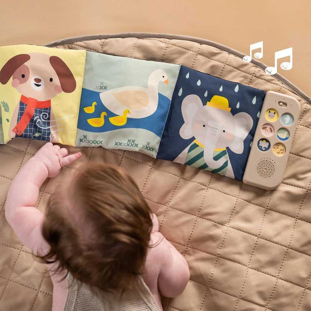 Taf toys sensorinė knygelė kūdikiui su garsais Soothing Sounds Book