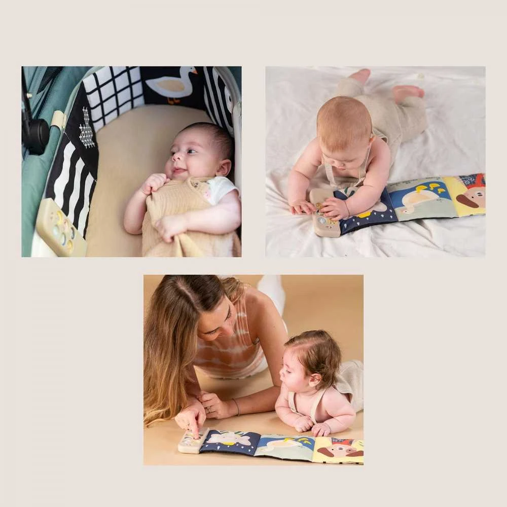 Taf toys sensorinė knygelė kūdikiui su garsais Soothing Sounds Book