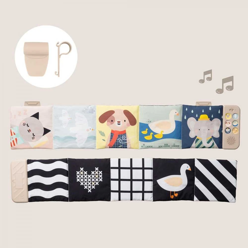 Taf toys sensorinė knygelė kūdikiui su garsais Soothing Sounds Book