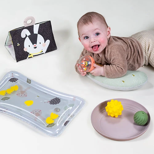 Taf Toys Tummy Time Essentials Kit lavinamasis rinkinys gulėjimui ant pilvuko, 7 dalių