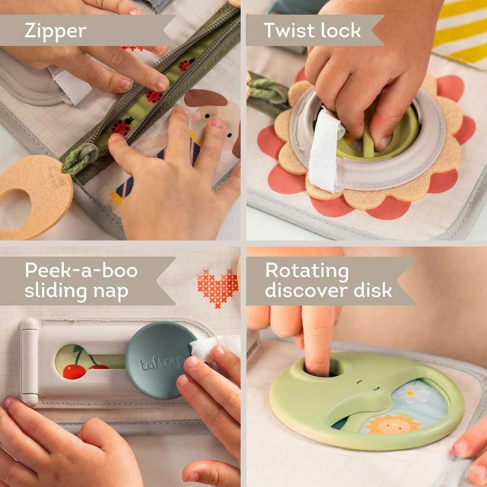 Taf Toys veiklos lenta - lavinamasis žaislas Snap and Learn