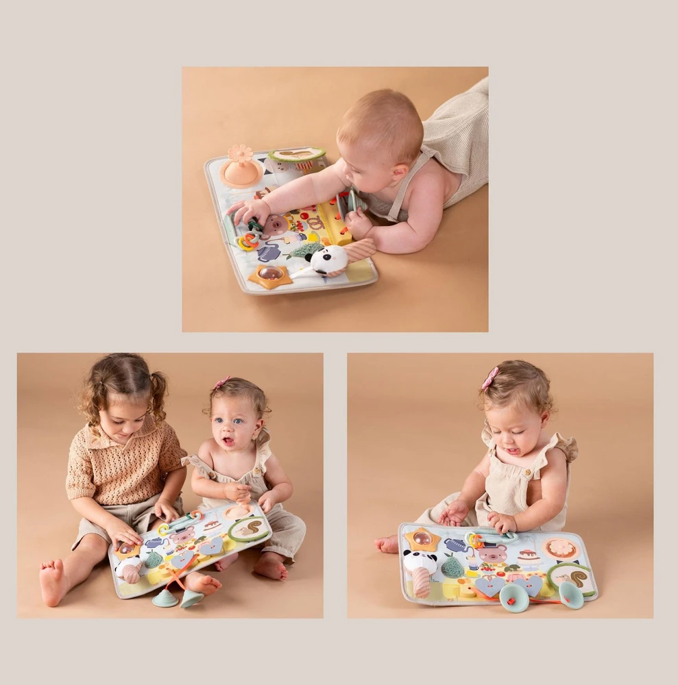 Taf Toys veiklos lenta - lavinamasis žaislas Peek, Pop & Play, 6+ mėn.