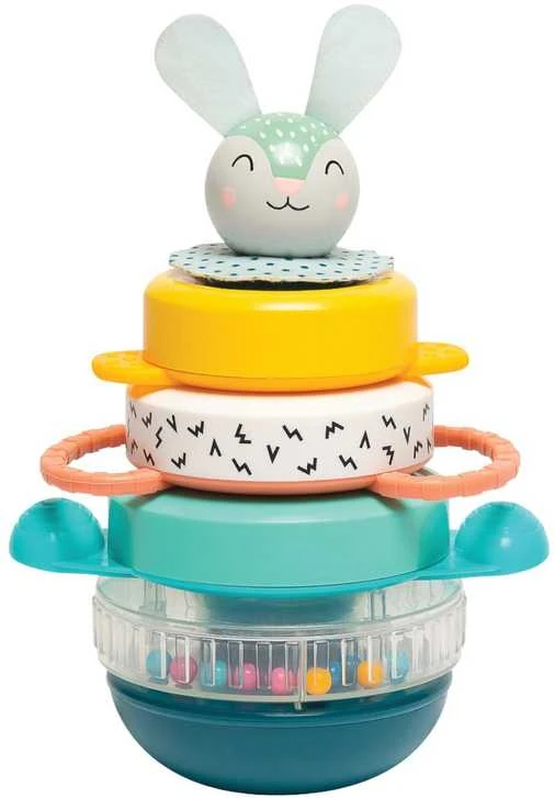 Taf Toys žiedų bokštas „Hunny Bunny“