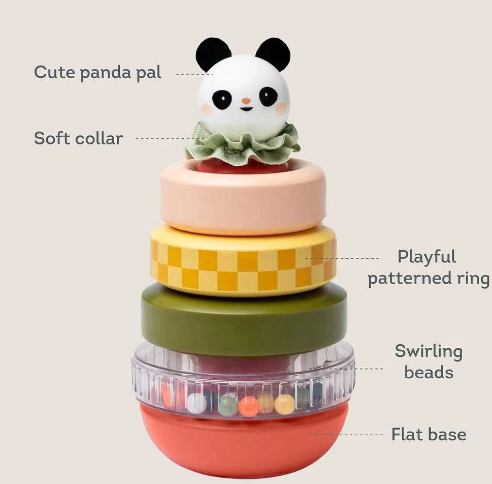 Taf Toys žiedų bokštas Panda