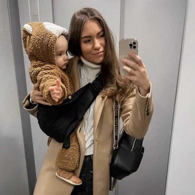 WILDRIDE nešioklė Juodas