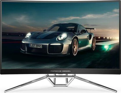 Lenktas monitorius Porsche Design