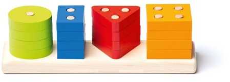 Cubika Jutiklinė rūšiuoklė "Geometrija" stačiakampis