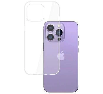 Apple iPhone 14 Pro Max silikoninis dėklas 3mk Skinny series - skaidrus