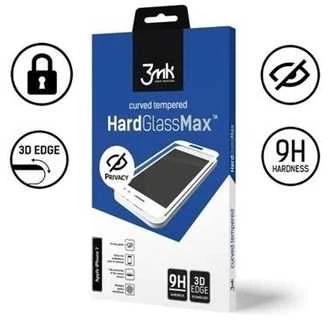 3MK HARD GLASS MAX PRIVATUMAS Juodas IPHONE 11
