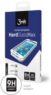 3MK HardGlass Max ekrano apsauga, Apple, iPhone 7, grūdintas stiklas, skaidrus/Baltas