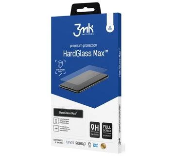 3MK Plus Juodas HG Max FP Samsung, Galaxy S21 Plus, Juodas, Screen Protector Tempered Glass 9H