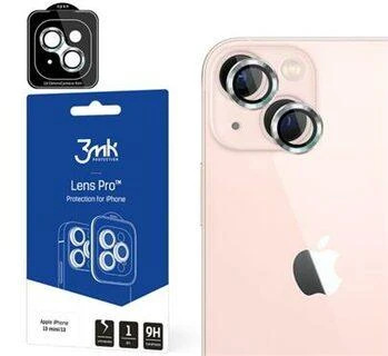 Apsauginis stikliukas kamerai 3mk Lens Pro Apple iPhone 13/13 Mini sidabrinis