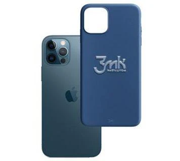 3Mk apsauginis 3mk matinis dėklas, skirtas iPhone 12 / iPhone 12 Pro - Mėlyna