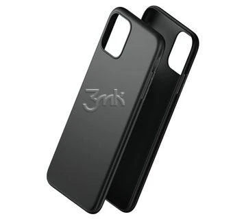 Dėklas 3MK Matt Case, Apple, iPhone 12/12 Pro, Juodas
