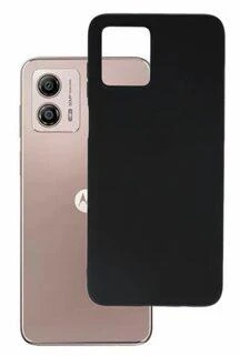 3MK Matt Dėklas Motorola Moto G53 juodos spalvos