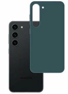 Dėklas 3mk Matt Case Samsung S911 S23 5G tamsiai žalias