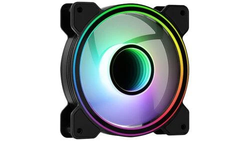 Ventiliatoriai - Aerocool Mirage 12 ARGB Pro 12 cm Juodi