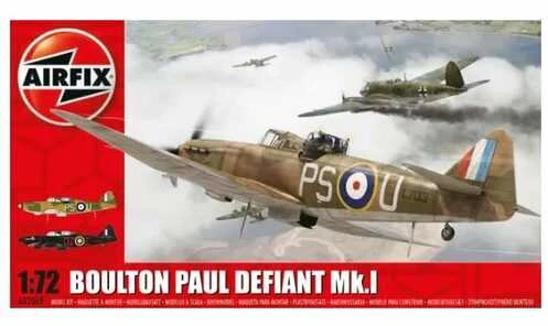 Airfix Boulton Paul Defiant Mk.I 1/72 lėktuvas, plastikinis rinkinys A02069