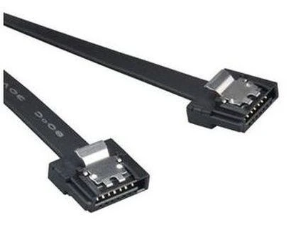 Akasa Proslim SATA 3 laidas 30cm tiesus – juodas