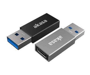 „Akasa“ A tipo į C tipo USB adapteriai – 2 vnt.