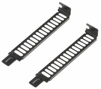 Akasa PCI slot bracket 2-pack - juodos spalvos
