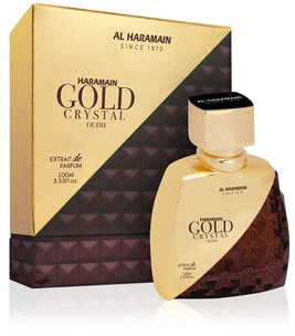 Al Haramain Gold Crystal Oudh Extracto De Perfume 100ml