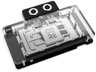 Alphacool Core GeForce RTX 5080 EPIC-X vandens blokas, galinė plokštė - akrilas juoda
