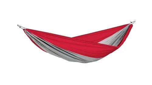 Amazonas Silk Traveller XXL (raudonas-sidabrinis) Travel Hamakas, 320x230 cm, 200 kg