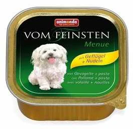 Animoda ANIMONDA Vom Feinsten Adult paukštiena with pasta – drėgnas ėdalas šunims – 150g