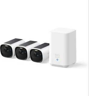 Anker Eufy Cam E40 3-Cam Kit (HomeBase 2) Baltas