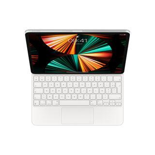 Apple Magic Keyboard, skirtas iPad Air 13 colių (2026) M4 / (2025) M3 / (2024) M2 / iPad Pro 12.9 (2018/2020/2021/2022) – QWERTZ / DE – Balta
