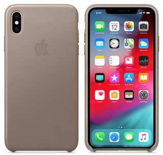 Apple iPhone XS Max Odinis dėklas - Juodas