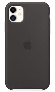 Apple iPhone 11 Silikoninis dėklas - Juodas