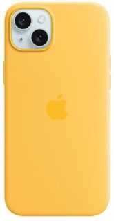 APPLE SILIKONINIS DĖKLAS MWNF3ZM/A IPHONE 15 PLUS SUNSHINE ATIDARYTA PAKUOTĖ