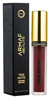 Armaf Beauté True Matte Transferproof Liq lūpų dažai 4 ml 02 Tres Jour
