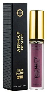 „Armaf Beauté True Matte Transferproof“ skystieji lūpų dažai, 4 ml, 09 High Street