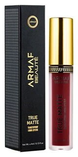 „Armaf Beauté True Matte Transferproof“ skystieji lūpų dažai 4 ml, 11 vnt.
