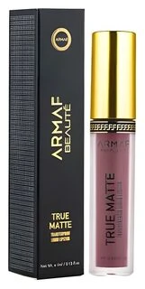 „Armaf Beauté True Matte Transferproof“ skystieji lūpų dažai 4 ml, 06 Ventana