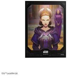 Gamegenic „Star Wars Unlimited“ kortų žaidimas – aukščiausios kokybės piešinių dėklai – Padme Amidala