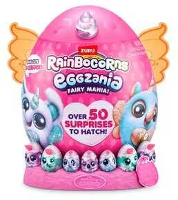 Zuru RAINBOCORNS pliušinis žaislas su aksesuarais Egzzania Fairy Mania, 1 serija, asort., 92106