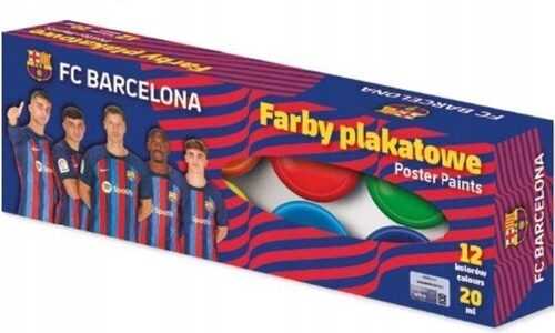 Astra plakatų dažai 12 vnt. x 20 ml Fc Barcelona