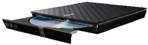 ASUS SDRW-08D2S-U LITE - Juodas - Tray - Vertical/Horizontal - DVD±R/RW - USB 2.0 - 1 MB