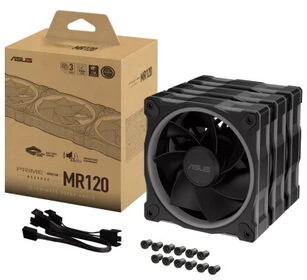 ASUS Prime MR120 Fan ARGB Reverse Juodas 3in1 Kompiuterio dėklas 12 cm 3 pc(s)