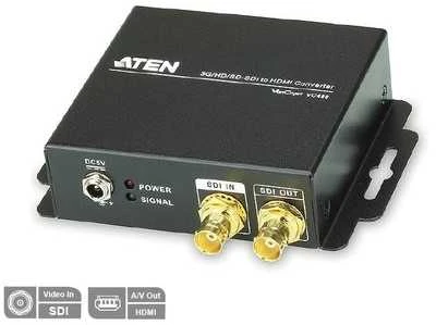 Aten AV signalo perdavimo sistema 3G/HD/SD-SDI į HDMI keitiklis VC480