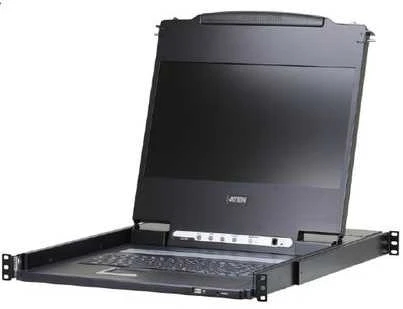 ATEN CL6700MW-ATA-AG ATEN KVM Console LCD 17,3 + klaviatūra + jutiklinė dalis 19 1U (USB / DVI / VGA / HDMI)