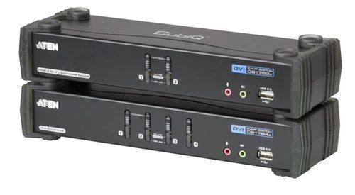 Aten USB DVI Dual Link / CH7.1 garso KVMP jungiklis CS1782A