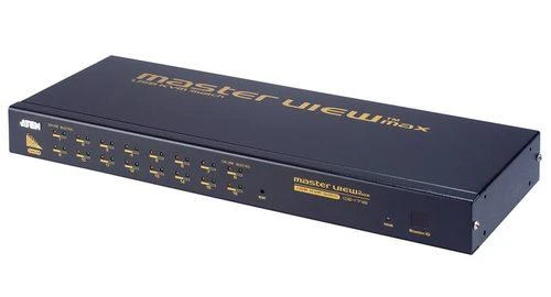 Aten | 16 prievadų PS/2-USB VGA KVM jungiklis su Daisy-Chain prievadu ir USB periferiniu palaikymu | CS1716A